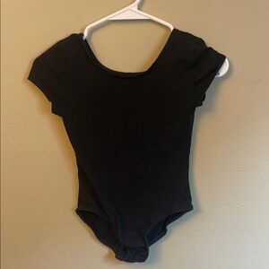 George Black Bodysuit One Piece with Scoop Neckline (Bin V)​